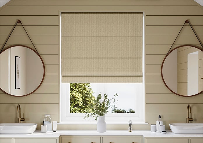 Laguna Weave, Eucalyptus Mist - Twist&Fit Roman Blind - Image 3